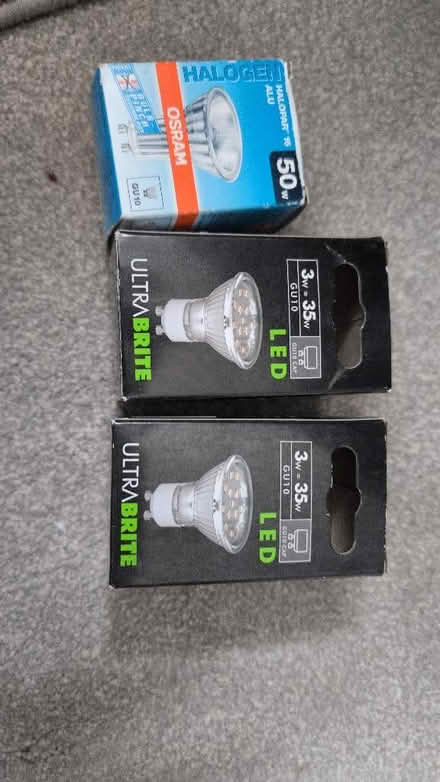 Photo of free GU10 led bulbs 3 (Ampthill MK45) #1