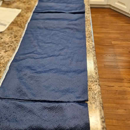 Photo of free 15" X 10yds heavy, navy material (Westside Bolingbrook) #1