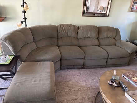 Photo of free Sage green Couch (Ave F, Redondo) #1