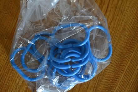 Photo of free Shower curtain and hooks (Glenrothes KY7) #2