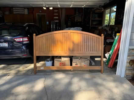 Photo of free Ethan Allen King Headboard (Foothill expy / St Joseph) #1