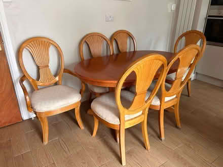 Photo of free Dinning table with 4 chairs (Yeading UB5) #1