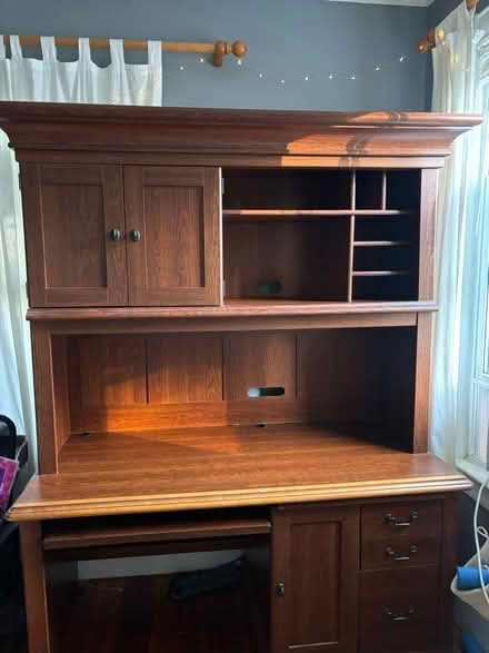 Photo of free Wood Desk (West springfield) #1