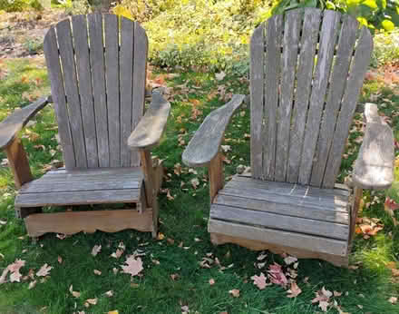 Photo of free Two Muskoka Chairs (Barrhaven (Walter Baker Area)) #1