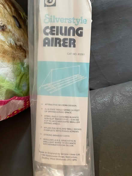 Photo of free Ceiling airer (Margaret Roding Wood CM6) #1