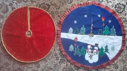 Photo of free Christmas tree skirt / apron (Falmouth Boscawen) #1