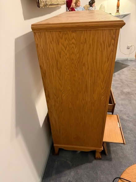 Photo of free Solid Oak Entertainment Center (Mount Joy) #2