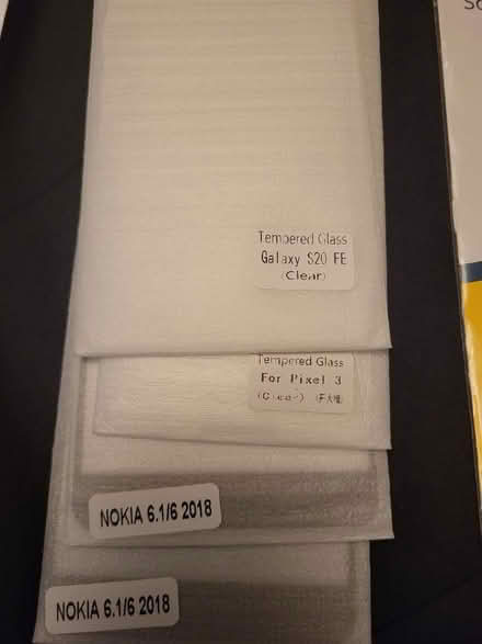 Photo of free Multiple phone screen protectors (West Croydon CR0) #2