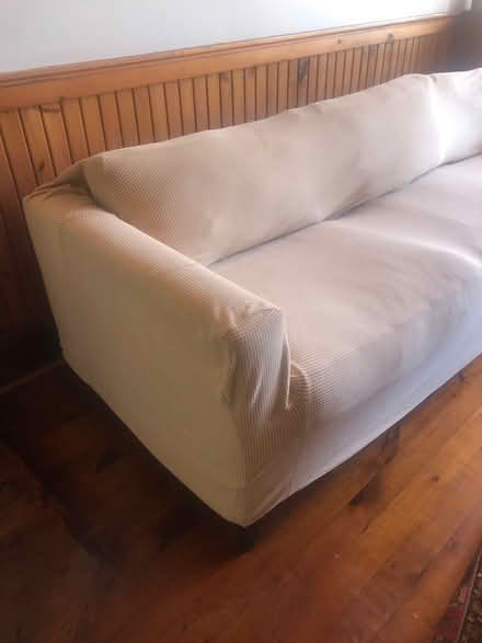 Photo of free Good quality solid couch (Port Stanley orchard beach) #3