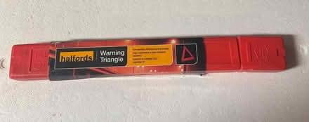 Photo of free Halfords Warning Triangle (Kings Hill, ME19) #1