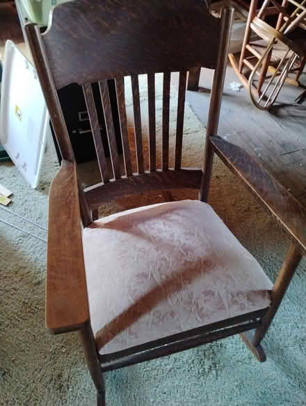 Photo of free Mission style rocking chair (NE Rochester, NY) #1