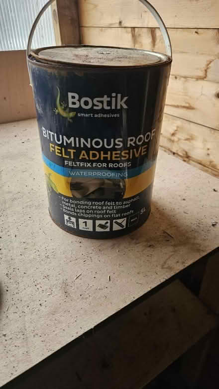Photo of free Roof felt adhesive (Woodheys M33) #1