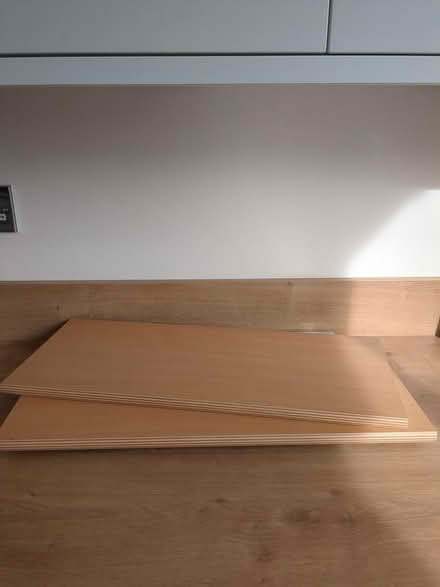 Photo of free Wooden shelves (Bradway S17) #1