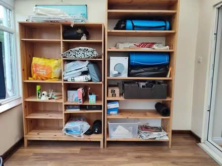 Photo of free tall wooden shelves (Bramcote, Nottingham) #1