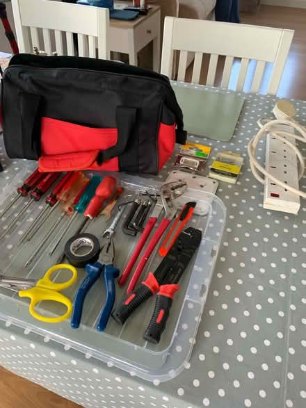 Photo of free Tool bag and items (Crawley RH10) #1