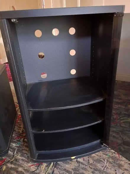 Photo of free Matching black TV and HiFi cabinets (Woodley RG5) #2
