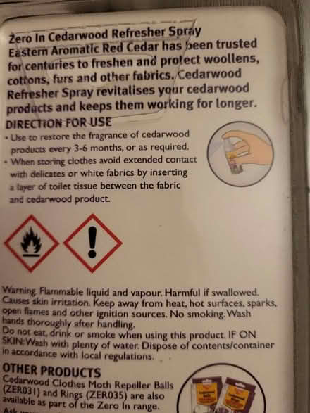 Photo of free Cesarwooe refresher spray (West Croydon CR0) #3
