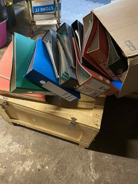 Photo of free Box of folders (Cork city) #1