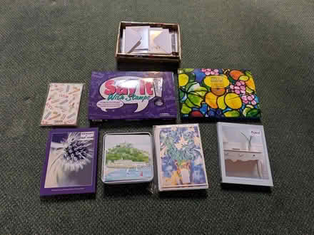 Photo of free Around 100 cards plus stamp set (Central Berkhamsted HP4) #1