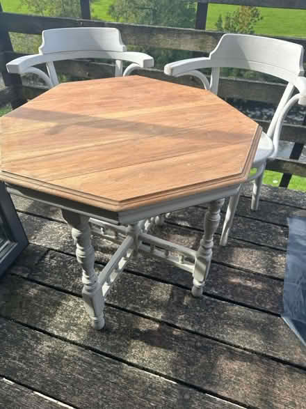 Photo of free 2 chairs and table (Nr Ripley DE5) #1