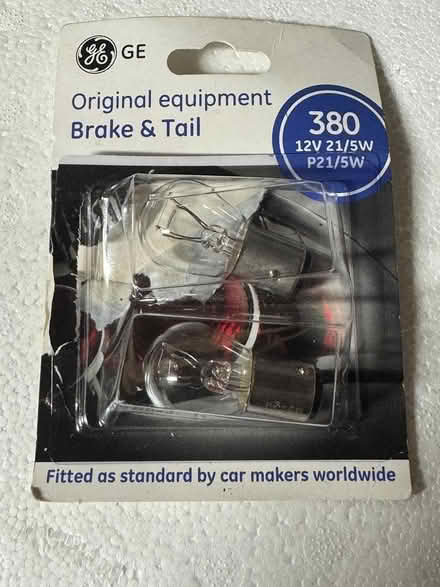 Photo of free GE Brake & Tail light bulbs x2 (Kings Hill, ME19) #1