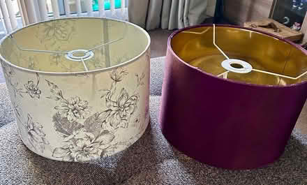 Photo of free Two drum lampshades (TA6) #1