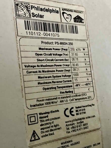 Photo of free Solar panels (Lancing BN15) #2