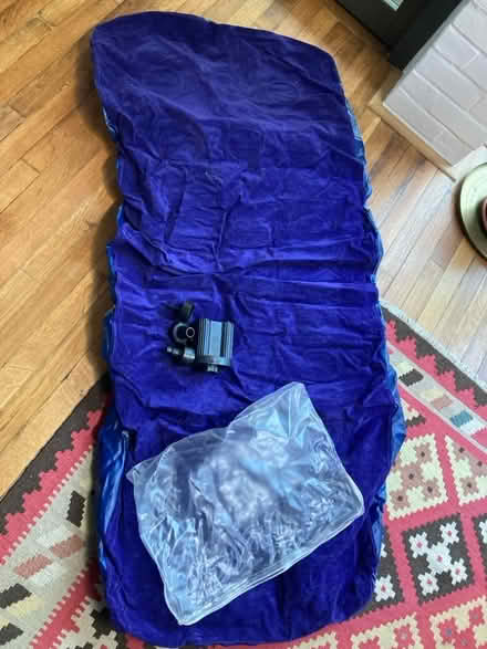 Photo of free Single airbed with pump (Panshanger AL7) #1