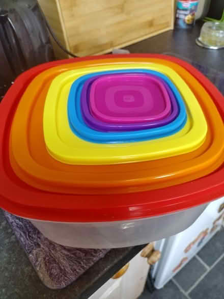 Photo of free Stacking food storage boxes (Rowner PO13) #1