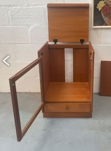 Photo of Hi fi Cabinet / unit Teak (Willingdon Trees) #2