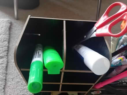 Photo of free Desk tidy and pens (MK41) #3