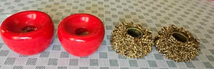 Photo of free Two pairs of candle holders (Wallingford) #1