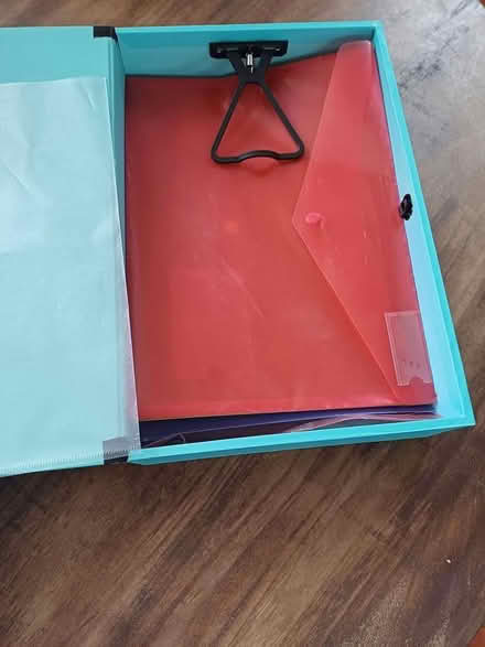 Photo of free A4 box files and plastic wallets (Wokingham RG40) #1