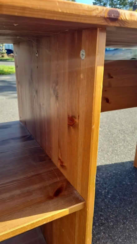 Photo of free Ikea wooden desk (Eden Park) #4