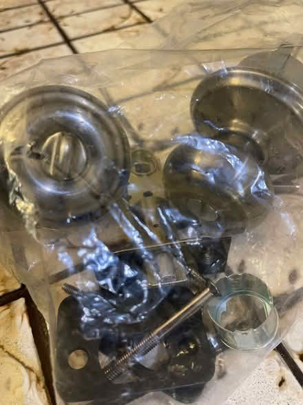 Photo of free Door Knob and Deadbolt w/ Key (Bowie) #1