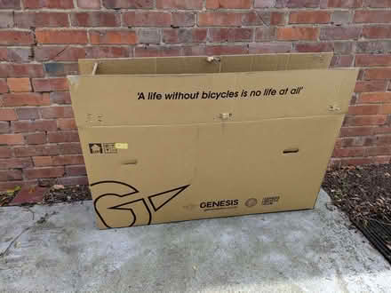 Photo of free Cardboard bike box (Old Road OX3) #1