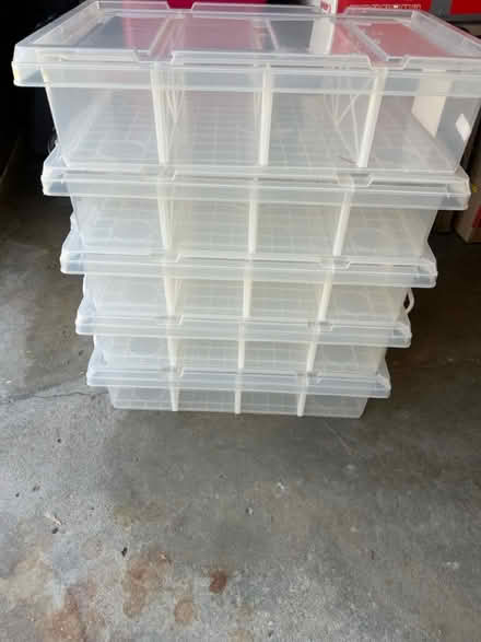 Photo of free Plastic stacking boxes (Wanniassa) #1