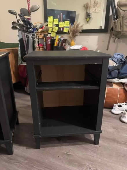Photo of free Two nightstands - drawer missing (76102) #2