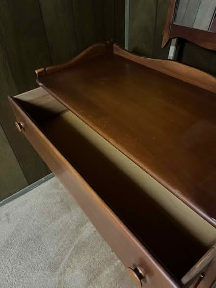 Photo of free Antique Dresser w/mirror (Yonkers) #1