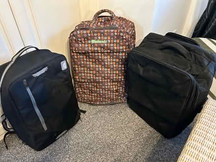 Photo of free 3 travel bags - 1 of is a backpack (S35 Chapeltown) #1