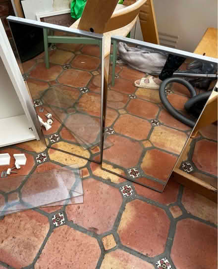 Photo of free IKEA Lilagen Mirrored wall mounted bathroom cabinet (Hitchin SG4) #2