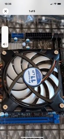 Photo of cpu cooling fan motherboard (Wollaton NG82) #1