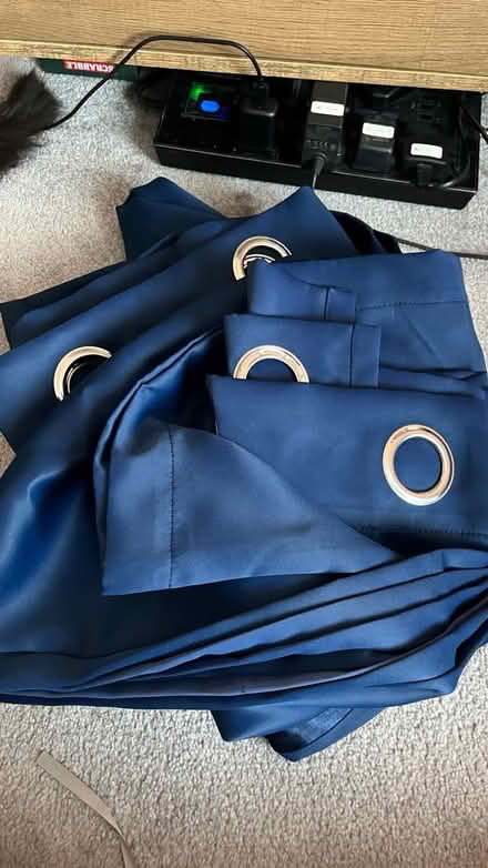 Photo of free Blue curtains (Harrow HA1) #2