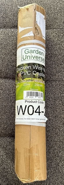 Photo of free 25m roll of coated chicken wire (TA6) #1