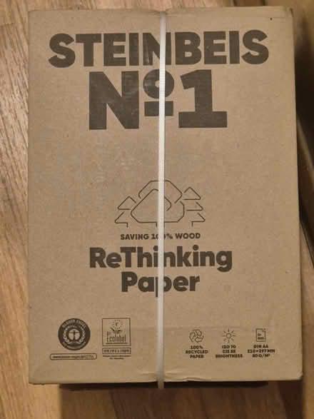 Photo of free 5 reams of A4 paper - unbleached (ME9 Lower Halstow) #2