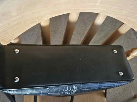 Photo of free Black vinyl laptop bag/work bag (Leeds LS15) #4