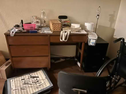 Photo of free Desk and file cabinet (North Berkeley) #1