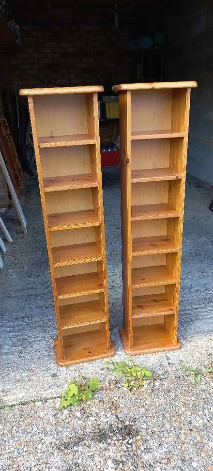 Photo of free Media towers/tall narrow bookcase (Polegate BN26) #1