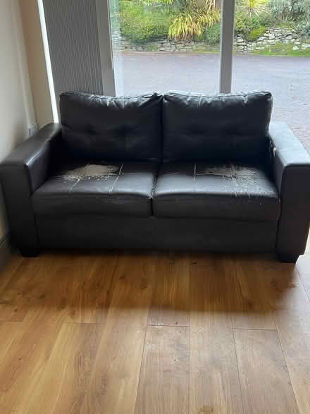 Photo of free 2 seater sofa bed (Harbourview KILBRITTAIN) #2