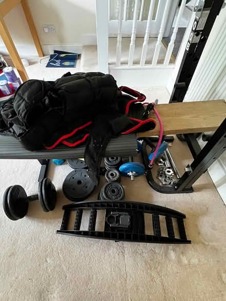 Photo of free Selection of weights (CT21 4QY) #2